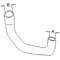 Aftermarket One New  Lower Radiator Hose Fits Ford 1910 SBA310160850 - alternate 4